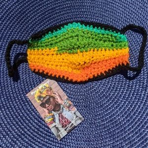 😷 Decorative Crochet Face Mask Cover😷